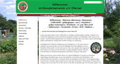 Desktop Screenshot of kgv-oberrad.de